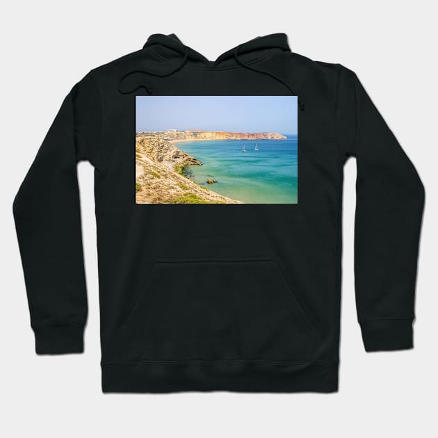 Praia do Tonel, Algarve Hoodie by GrahamPrentice